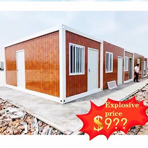 [Hot Item] Australia Mobile Movable Container House Homes Villa Expandable Prefabricated Detachable Folding 20 FT Container House Haus