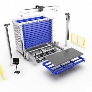 [Hot Item] PLC Controlled Automatic Panel Rack with Auto Weighing System