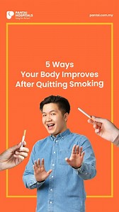 🚭✨ 𝗥𝗲𝗮𝗱𝘆 𝘁𝗼 𝘀𝘁𝗮𝗿𝘁 𝗳𝗿𝗲𝘀𝗵? ✨ Here’s what happens to your body when you quit smoking! From boosting your heart health ❤️ to giving your lungs a second chance 🌬️, quitting brings amazing benefits you’ll feel inside and out. 🌟 Additionally, did you know that smoking is a major cause of lung cancer? Read more: https://www.pantai.com.my/medical-specialties/oncology/lung-cancer #PantaiHospitalsMY #QuitSmoking #SmokeFree #HealthyLifestyleTips | Pantai Hospitals