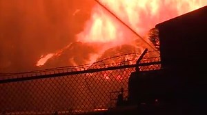 27K views · 271 reactions | WATCH: Crews battled a massive fire at a...