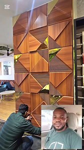 6K views · 25 reactions | modern wall panel design with mirror that is trending right now. | Helomia Homes Touch | Facebook