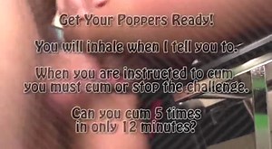 Poppers 5 cum desafio