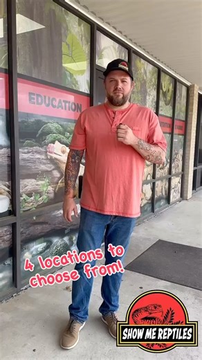 Drop in and visit our Brick & Mortar stores today! #showmereptileshop #showmereptileshow #reptile #pet #reptilestore #reptileshow #snake #lizard | Show me reptile show