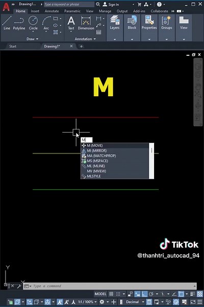 Select Cycling in Autocad #autocad #autocad2d #autocadtutorial