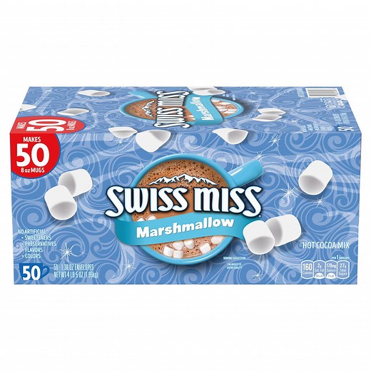 Swiss Miss Milk Chocolate Hot Cocoa Mix with Marshmallow, 50 ct. - Samsclub.com
