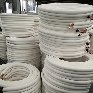 [Hot Item] Premium 50FT Insulated Copper Pipe for HVAC Applications