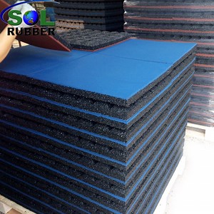 [Hot Item] 50mm Anti-Fatigue EPDM Rubber Outdoor Floor Playground Mats