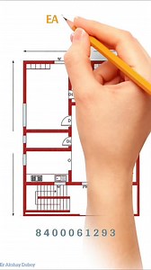 2.8K views · 133 reactions | East Facing House Plan ❤️ 30x40 Home Plan  08400061293 | Fbnaksha | Facebook