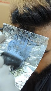 150 reactions · 11 comments | Silver highlights in blonde hair the...