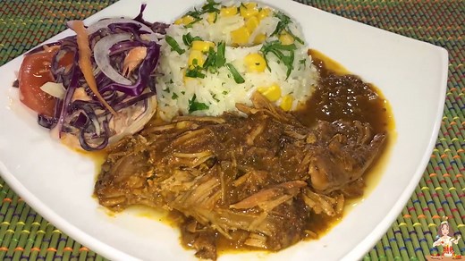 Carne punzada Receta Manabita | Miranda García Delicias Ecuatorianas