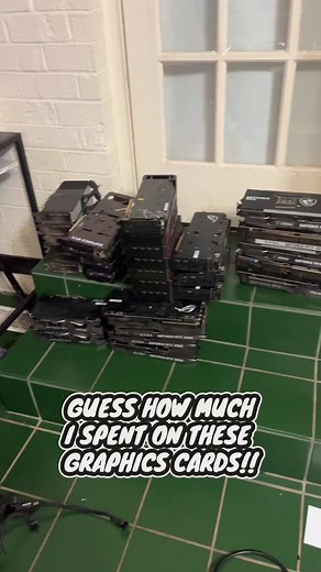 Massive Graphics Card Haul: What Would You Do with Them?