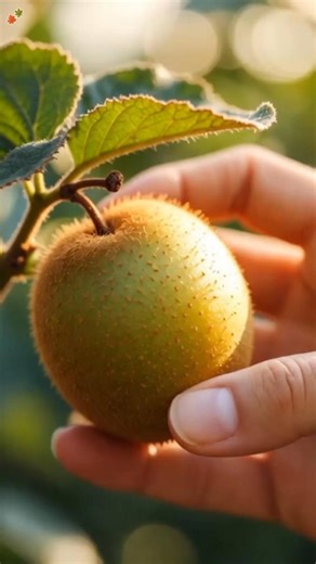Golden Kiwi Fruit Cutting – Relaxing ASMR Moments