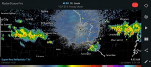 4.9K views · 113 reactions | 6AM radar loop: showers ️& storms ⛈️continue to move east across the region this morning, mainly along the I-70 corridor. #stlwx #mowx #ilwx #midmowx | US National Weather Service Saint Louis Missouri | Facebook