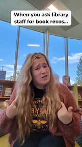 When you ask library staff for book recos... #booktok #bookrecommendations #books | Stark Library | Facebook