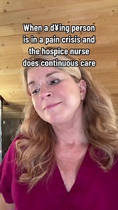 Continuous care is another level of hospice care that allows a patient in crisis to stay in their own home #education #hospicenurse #nurse #nursesofinstagram #medicare | Hospicenursepenny