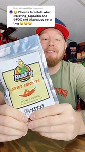 Eating Spicy Bugs! (Throwback Thursday Special) #eatingspicyinsects #spicybugs #spicekingdom #spiceking #cravingcapsaicin #weakstomach #dare #doubledare #spicyfood #facebookreelsviral #bugs #america #michigan #facebookviral | Craving Capsaicin