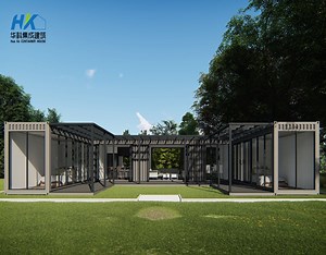 [Hot Item] 120m2 Prefabricada 2bedroom Kitchen Bathroom Luxury Homes Solar Shipping Container Modern Villas Modular Homes