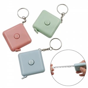 [Hot Item] 150cm/60 Inch Body Measuring Tape Automatic Telescopic Tape Measuring Ruler Film Body Metric Centimeter Soft Tape