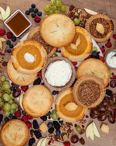 Just when you thought charcuterie boards couldn’t get better… 😍🥧 Find hundreds of Crisco pie recipes at www.BakingAtHome.com … then try them all 😜 | Crisco