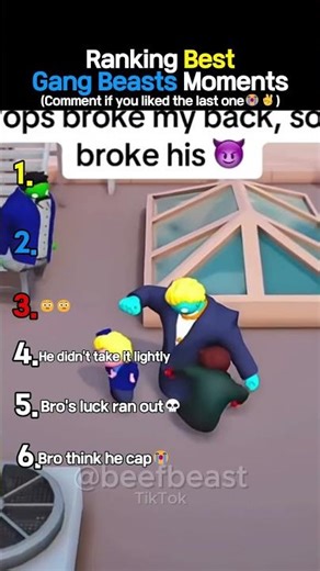 Ranking Best Gang Beasts Moments😦