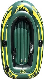 Inflatable Boat Series,raft Inflatable Kayak, Fishing Boat Kayak with Oars, Cushion, Rope,Repair Patch and High Output Hand Pump