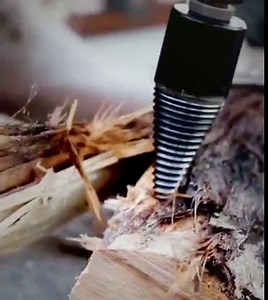 Amazon.com : 4PCS Firewood Log Splitter Drill Bit Set, Firewood Drill Bit Heavy Duty Drill Screw Cone Driver, Wood Splitter Drill Bit for Hand Drill Stick (Hex+Square+Round 32mm) : Tools & Home Improvement