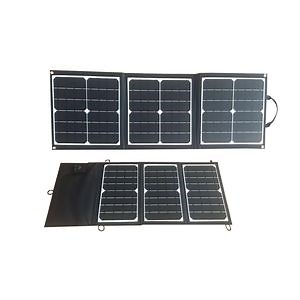 [Hot Item] Customized Logo, Color, Fabric 80 Watt Sunpower Foldable Solar Panel Kits for Power Supply Outdoors