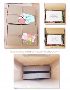 First batch of orders out for delivery today  Thank you! 珞 #BrushCalligraphyGiftBox #CalligraphyGiftBox  | COYLIGRAPHY: Calligraphy by Coy | Facebook