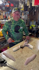 Walleye Cheeks by Paul Coot Williams 🐟🦆🎣 #protip #cootslures #htenterprises #cootskitchen #walleye #mealprep #walleyefishing #wisconsin #oshkosh #wisco #outdoors #fish #howto #htent HT Enterprises Inc | Coots Lures
