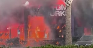 Watch: Driver Crashes Directly into Fireworks Store, Then the Explosive Chain Reaction Starts