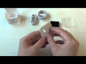 Unboxing an iPod Nano