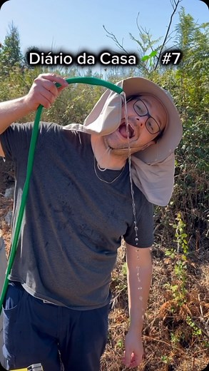 Aline Telles e Guilherme no interior de Portugal  on Instagram: "Desistir nunca foi uma opção!  Depois de muitos dias, podemos falar “habemus aqua”  Já segue o perfil @catarinasmundoafora pra não perder nada porque logo vem novidade por aí  #diariodacasapt"