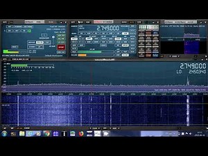 VCS Halifax radio Maritime weather 2749 kHz Shortwave W6LVP loop SDRplay RSP1A Receiver