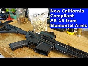 New California Compliant AR-15 from Elemental Arms