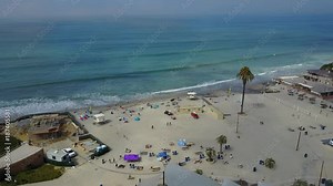 Encinitas - Moonlight Beach - Drone Video Aerial Video of Moonlight State Beach is a state beach in Encinitas, California.