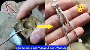 Daily Useful Our Life ⧸ Silver Toothpick & Ear Cleaning Set | Hallmark Jewelry making