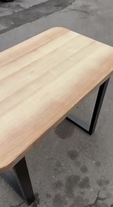 Handmade Solid Oak Desk | Minimalist Black Metal Frame - Etsy UK