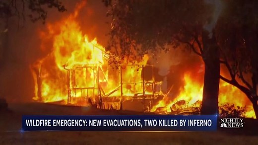 Fast-moving California wildfire kills two as more fires rage in the West