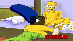 Cartoon Porn Simpsons Porn Step Mom Helps Son