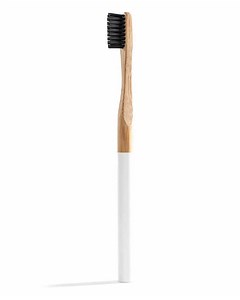 Charcoal-Infused Bamboo Toothbrush – Naturally Whiten & Detoxify | Terra & Co.