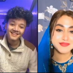 Aayush & Alizeh jamali romantic guff . | 24 Hour News Nepal