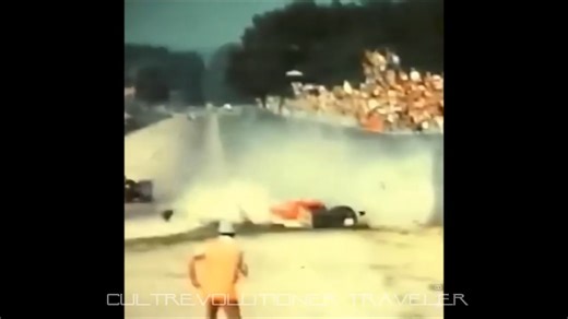 Unique footage of Jochen Rindt's final moments in his Lotus 72 at Monza Formula One Grand Prix of 1970 | Cultrevolutioner traveler