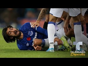 Así quedó el tobillo de André Gomes tras la falta de Heung Min Son | Telemundo Deportes