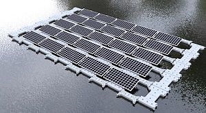 [Hot Item] Renewable Popular Solar PV Mounting Structure Kits Solar Floating System for Water Area Sea River Pool