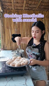 Cooking Meetballs with sazchi | Myr chun