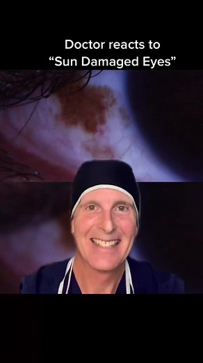 2.5K views | whitereyes procedure removes brown and yellow spots. remember to wear sunglasses outside to protect your eyes #eyes #eyefreckle #eyespot | Dr. Brian Boxer Wachler | Facebook