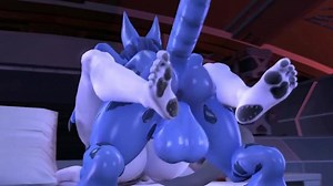 Wolf & Lizard by Keidragons