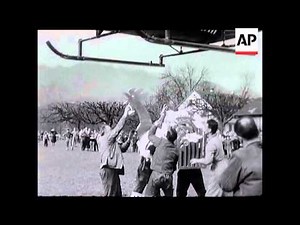 HELICOPTER FIXES WEATHER COCK