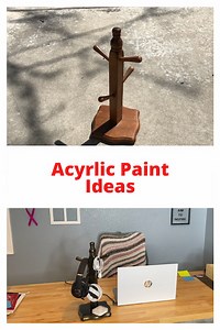 Acrylic Paint Ideas DIY Mug Rack