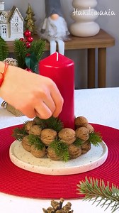 18K views · 268 reactions | Cute DIY nut candle holder! 朗殺 | Handimania | Facebook